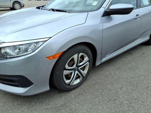 Lunar Silver Metallic 2016 Honda Civic LX