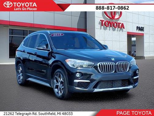 Jet Black 2018 BMW X1 xDrive28i