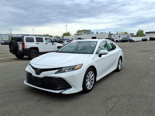 Super White 2020 Toyota Camry LE