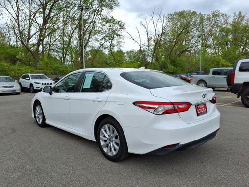 Super White 2020 Toyota Camry LE