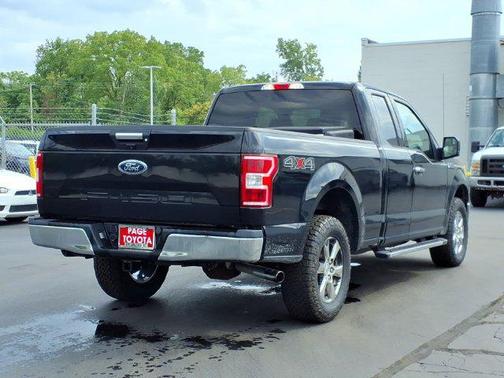 Shadow Black 2018 Ford F-150 XLT