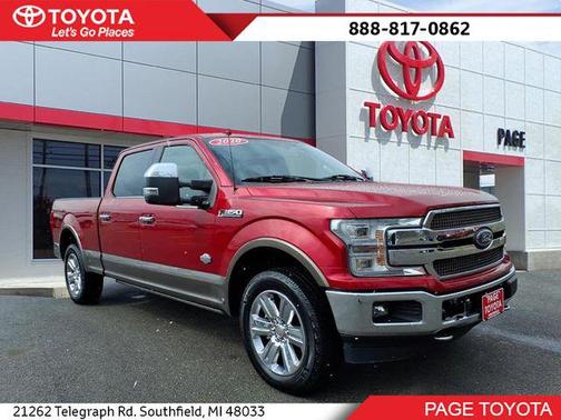 Rapid Red Metallic Tinted Clearcoat 2020 Ford F-150 King Ranch
