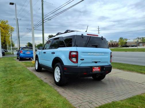 Blue 2023 Ford Bronco Sport Heritage