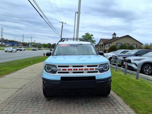 Blue 2023 Ford Bronco Sport Heritage