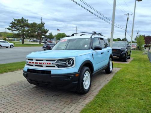 Blue 2023 Ford Bronco Sport Heritage