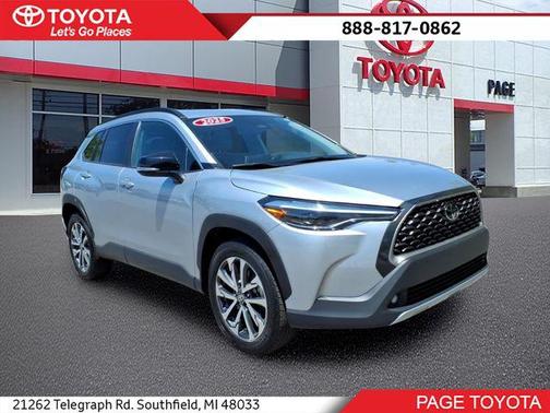 Sonic Silver 2025 Toyota Corolla Cross XLE