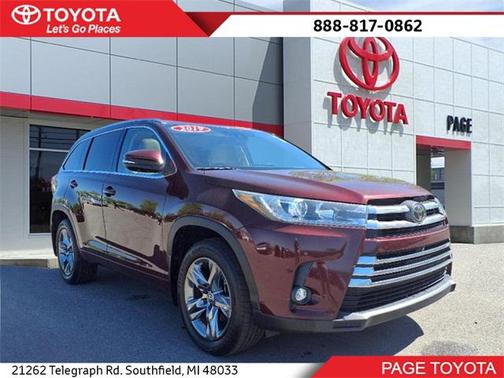 2019 Toyota Highlander Limited Platinum