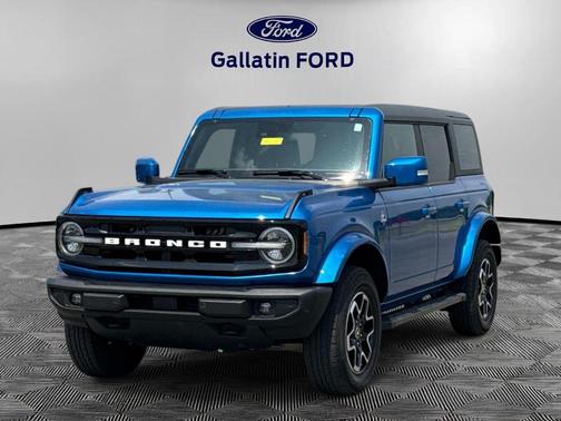 VELOCITY BLUE METALLIC 2024 Ford Bronco OUTER BANKS