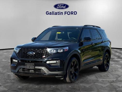 AGATE BLACK METALLIC 2024 Ford Explorer ST