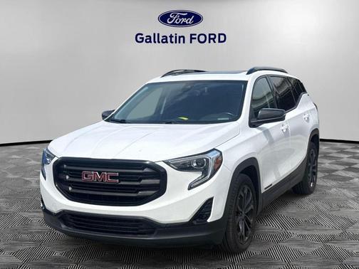 Summit White 2021 GMC Terrain SLT