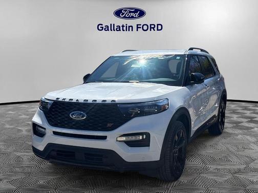 STAR WHITE MET TRI-COAT 2024 Ford Explorer ST