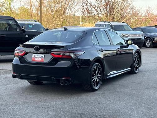 Midnight Black Metallic 2023 Toyota Camry SE