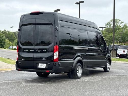 AGATE BLACK METALLIC 2023 Ford Transit-350 XLT