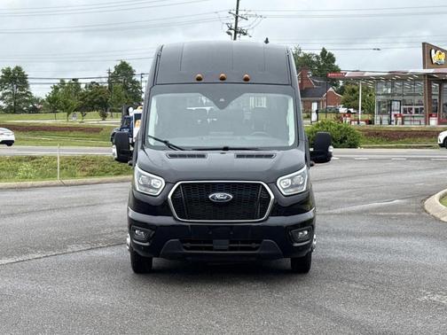 AGATE BLACK METALLIC 2023 Ford Transit-350 XLT