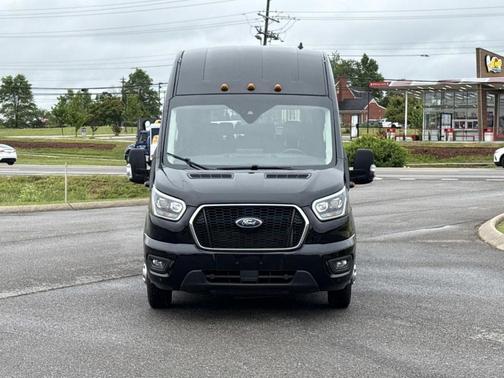 AGATE BLACK METALLIC 2023 Ford Transit-350 XLT