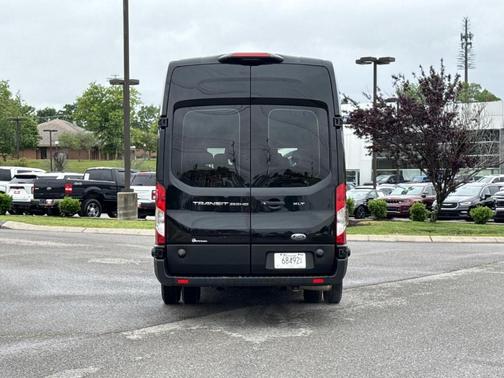AGATE BLACK METALLIC 2023 Ford Transit-350 XLT