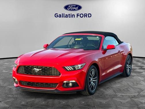 RACE RED 2017 Ford Mustang ECOBOOST PREMIUM