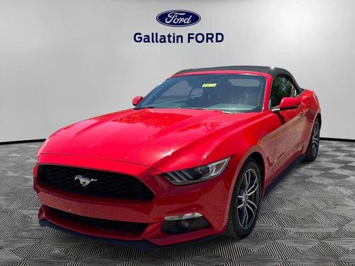 RACE RED 2017 Ford Mustang ECOBOOST PREMIUM