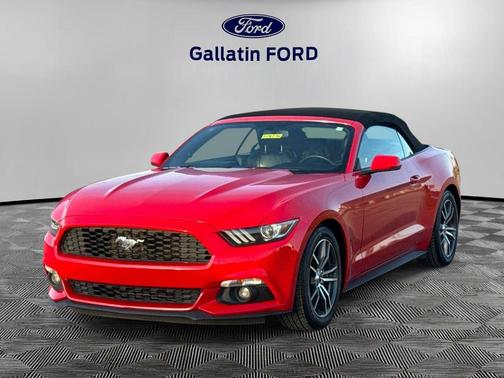 RACE RED 2017 Ford Mustang ECOBOOST PREMIUM