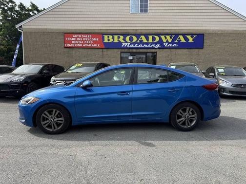 Electric Blue 2017 Hyundai ELANTRA SE