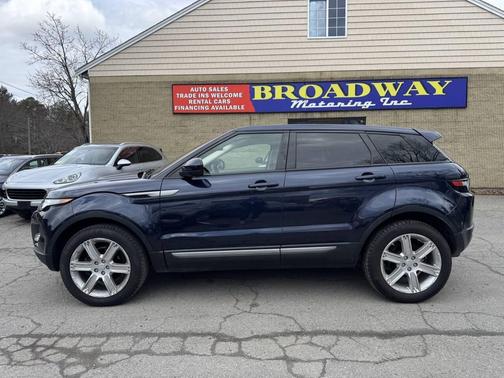 Blue 2015 Land Rover Range Rover Evoque Pure Plus