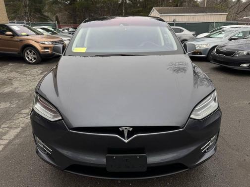 Titanium Metallic 2016 Tesla Model X 90D