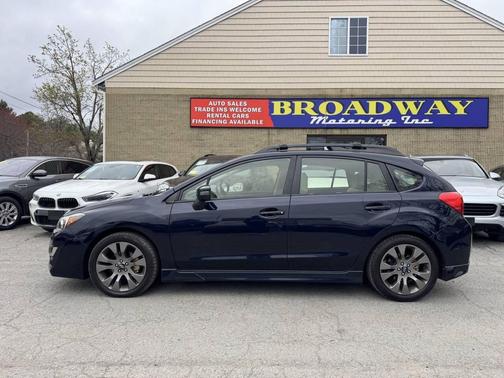 Blue 2015 Subaru Impreza 2.0i Sport Premium