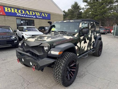 Green 2021 Jeep Wrangler Unlimited Rubicon