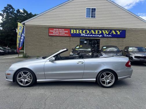 Diamond Silver Metallic 2005 Mercedes-Benz CLK-Class CLK55 AMG
