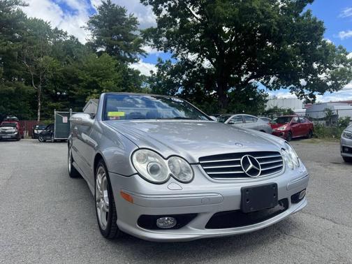 Diamond Silver Metallic 2005 Mercedes-Benz CLK-Class CLK55 AMG