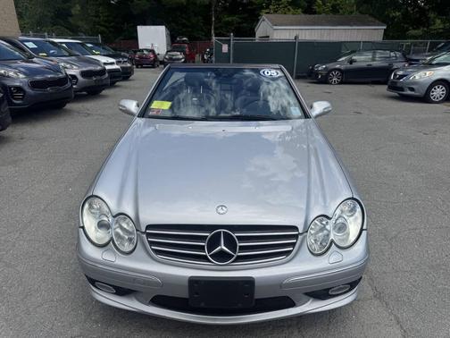 Diamond Silver Metallic 2005 Mercedes-Benz CLK-Class CLK55 AMG
