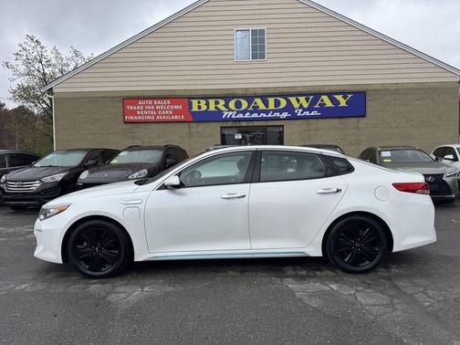 Snow White Pearl 2017 Kia Optima Plug-In Hybrid EX