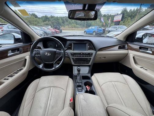 Quartz White Pearl 2016 Hyundai SONATA Limited