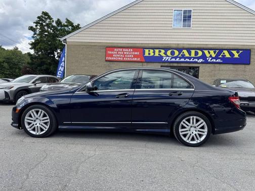 Capri Blue Metallic 2009 Mercedes-Benz C-Class C 300 4MATIC Sport