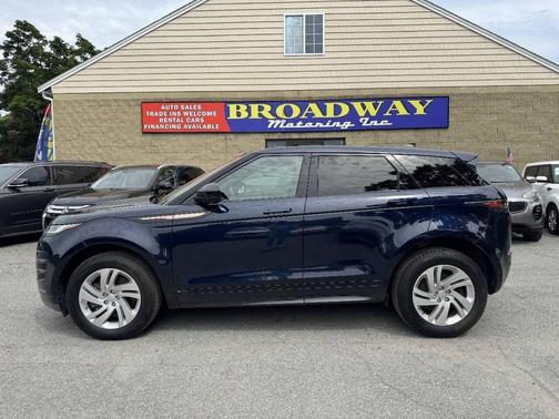 Portofino Blue Metallic 2021 Land Rover Range Rover Evoque R-Dynamic S
