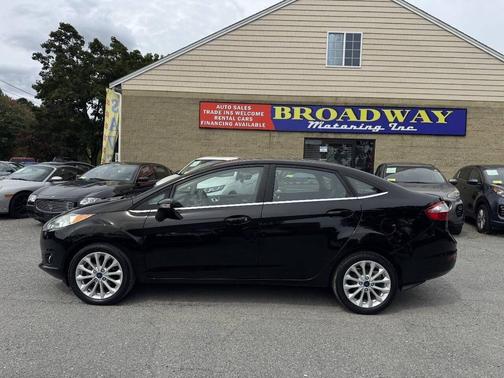 Shadow Black 2017 Ford Fiesta Titanium