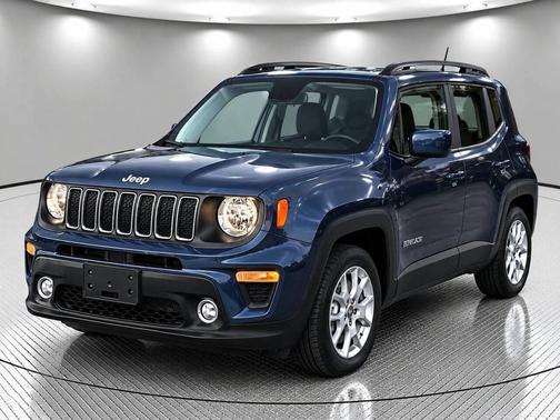 Slate Blue Pearlcoat 2020 Jeep Renegade Latitude