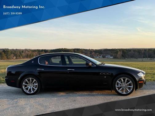 Black 2007 Maserati Quattroporte Sport GT Automatic
