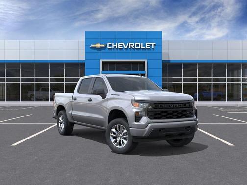 Sterling Gray Metallic 2026 Chevrolet Silverado 1500 Custom