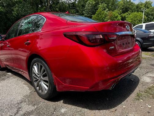 Dynamic Sunstone Red 2022 INFINITI Q50 3.0t LUXE