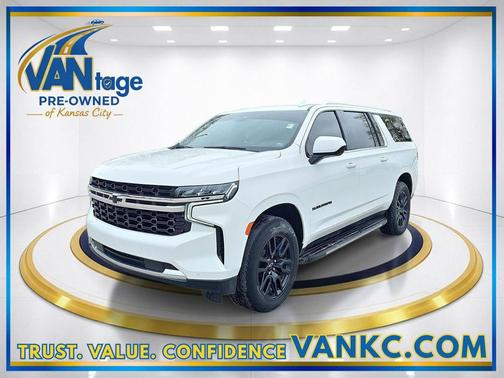 Summit White 2024 Chevrolet Suburban LS