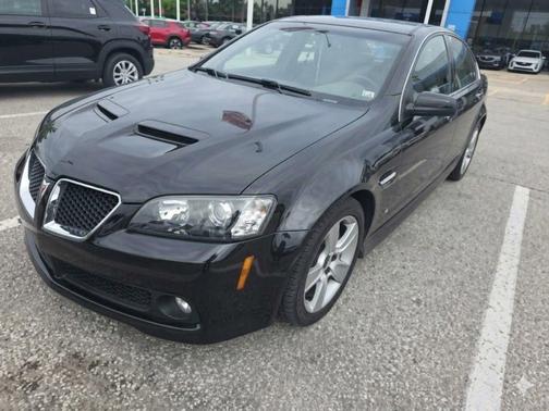 Panther Black Metallic 2009 Pontiac G8 GT