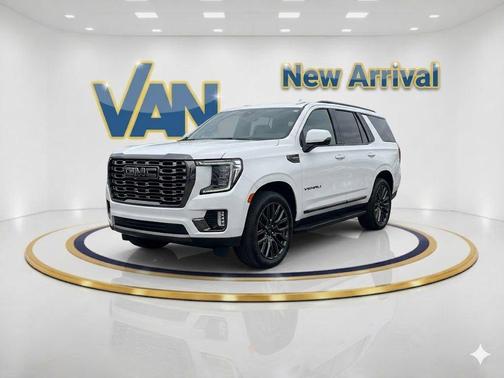 White Frost Tricoat 2025 GMC Yukon Denali Ultimate