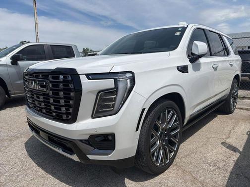 White Frost Tricoat 2025 GMC Yukon Denali Ultimate