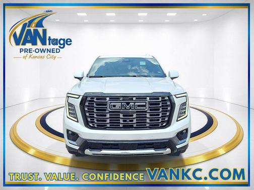 White Frost Tricoat 2025 GMC Yukon Denali Ultimate