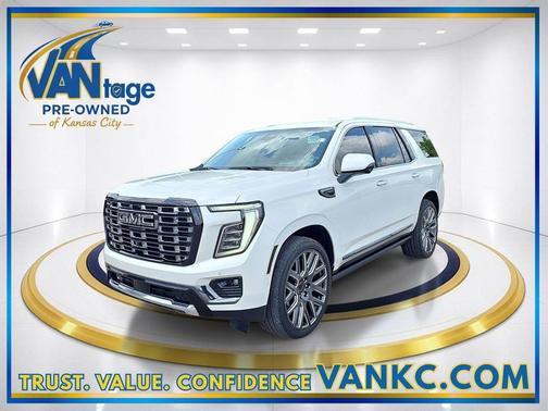 White Frost Tricoat 2025 GMC Yukon Denali Ultimate