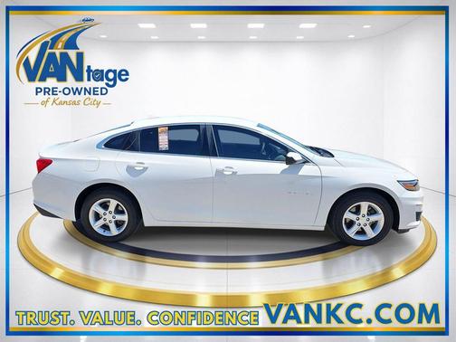 Summit White 2020 Chevrolet Malibu 1LS