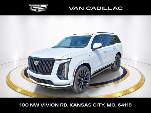 Vibrant White Tricoat 2026 Cadillac Escalade Sport Platinum