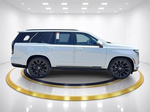 Vibrant White Tricoat 2026 Cadillac Escalade Sport Platinum