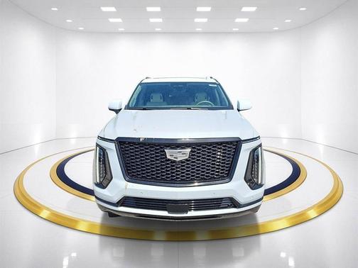 Vibrant White Tricoat 2026 Cadillac Escalade Sport Platinum